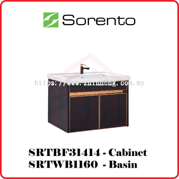 SORENTO S/S Basin Cabinet SRTBF31414