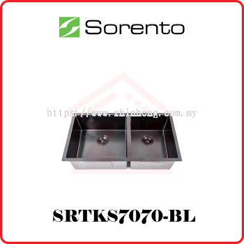 SORENTO Sink Double Bowl SRTKS7070-BL