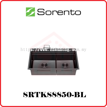 SORENTO Sink Double Bowl SRTKS8850-BL