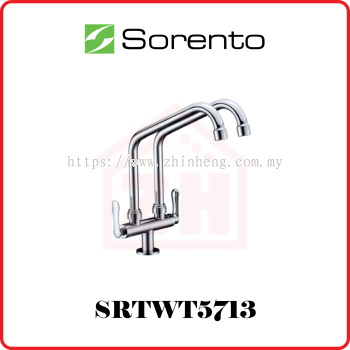 SORENTO Pillar Mounted Kitchen Tap (Double) SRTWT5713