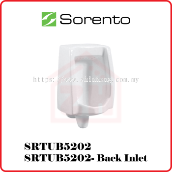 SORENTO Wall Hung Urinal Bowl SRTUB5202 / SRTUB5202-Back Inlet