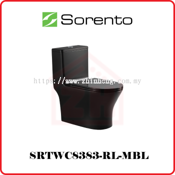 SORENTO One Piece Water Closet SRTWC8383-RL-MBL