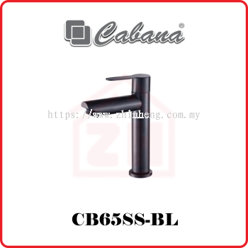 CABANA Basin Cold Tap CB65SS-BL