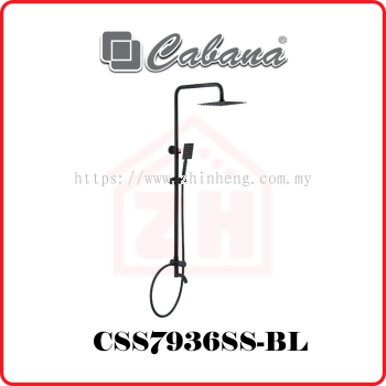 CABANA 3-Ways Functions Shower Set CSS7936SS-BL