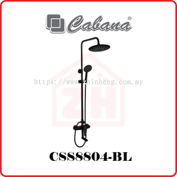 CABANA 3-Ways Functions Shower Set CSS8803-BL