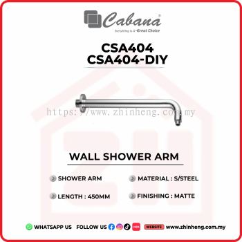 CABANA WALL SHOWER ARM CSA404 & CSA404-DIY