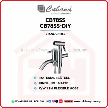CABANA HAND BIDET CB78SS & CB78SS-DIY