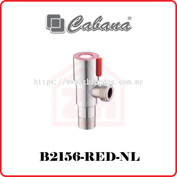 CABANA Angle Valve B2156-RED-NL