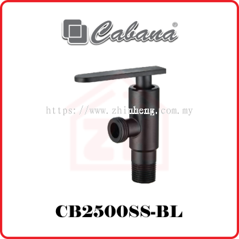 CABANA Angle Valve CB2500SS-BL