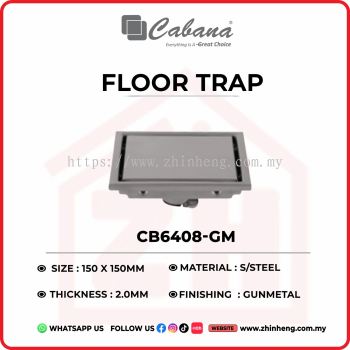 CABANA Floor Trap CB6408-GM