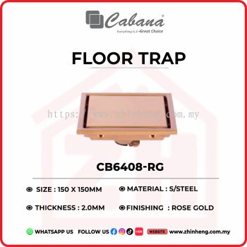 CABANA Floor Trap CB6408-RG