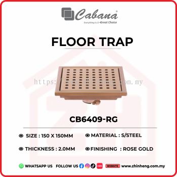 CABANA Floor Trap CB6409-RG