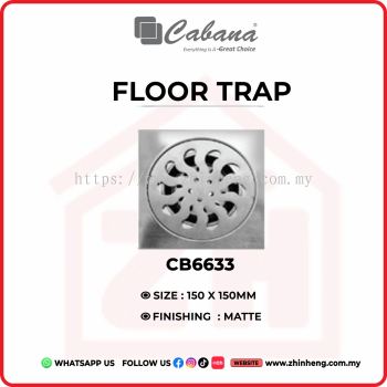 CABANA Floor Trap CB6633