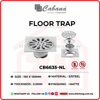 CABANA Floor Trap CB6635-NL