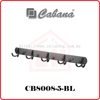 CABANA Hook Bar CB8008-5-BL