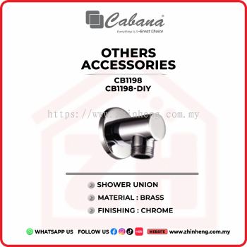 CABANA SHOWER UNION  CB1198 & CB1198-DIY