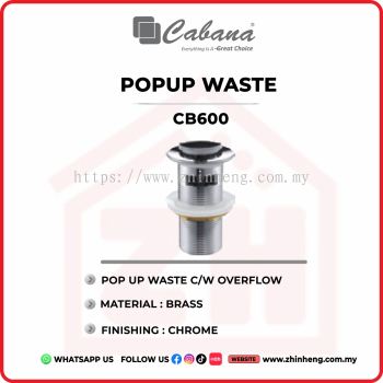 CABANA Pop Up Waste CB600