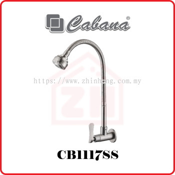 CABANA Wall Mounted Kitchen Tap CB1117SS