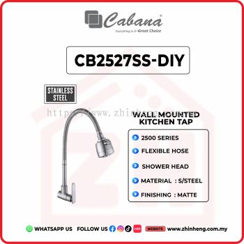 CABANA Wall Mounted Kitchen Tap CB2527SS-DIY