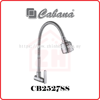 CABANA Wall Mounted Kitchen Tap CB2527SS