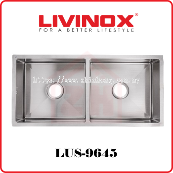 LIVINOX 2 Bowls SS UM Sink LUS-9645