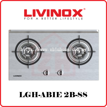 LIVINOX 2 Burner Gas Hob LGH-ABIE 2B-SS