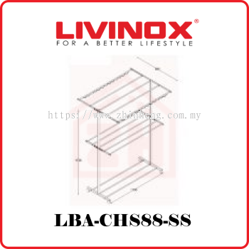 LIVINOX Cloth Hanger LBA-CHS88-SS