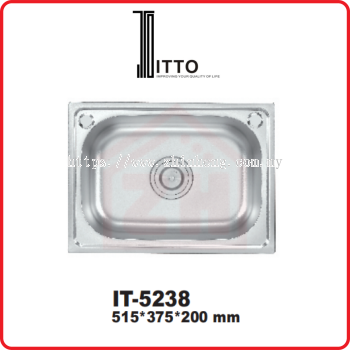 ITTO Single Bowl Sink IT-5238