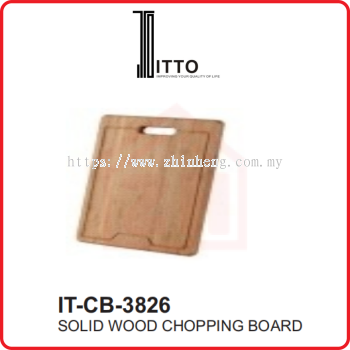 ITTO Solid Wood Chopping Board IT-CB-3826