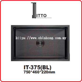 ITTO Single Bowl Sink IT-375(BL)