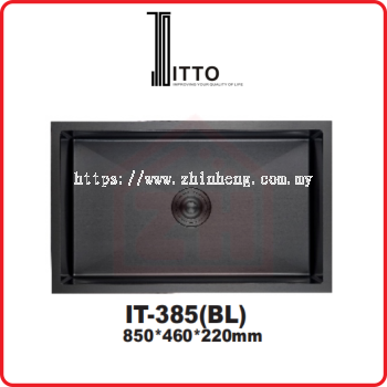 ITTO Single Bowl Sink IT-385(BL)