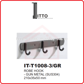 ITTO Robe Hook IT-T1008-3/GR