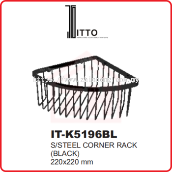 ITTO Stainless Steel Corner Rack IT-K5196BL