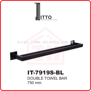 ITTO Double Towel Bar IT-7919S-BL