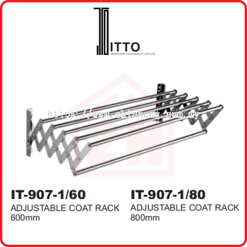 ITTO Adjustable Coat Rack IT-907-1-60 / IT-907-1-80