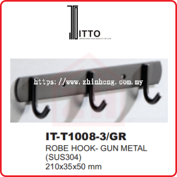 ITTO Robe Hook IT-T1008-3/GR