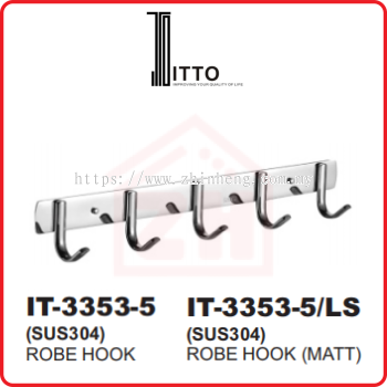 ITTO Robe Hook IT-3353-5/LS