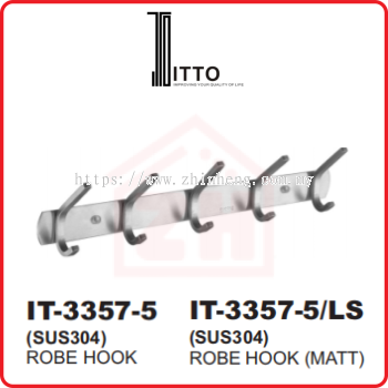 ITTO Robe Hook IT-3357-5/LS