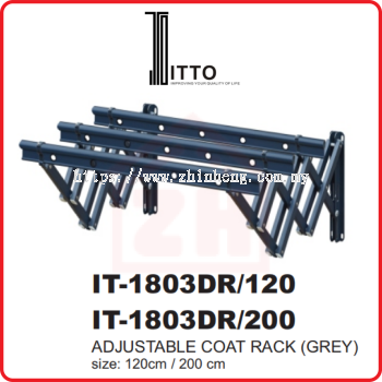 ITTO Adjustable Coat Rack IT-1803DR/120 & 200