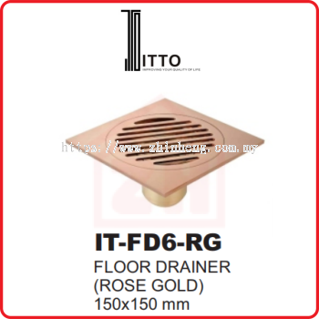 ITTO Floor Drainer IT-FD6-RG