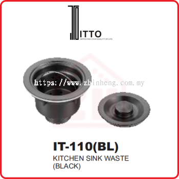 ITTO Kitchen Sink Waste IT-110(BL)