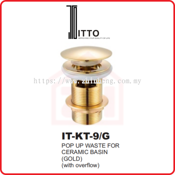 ITTO Pop Up Waste IT-KT-9/G