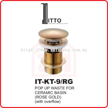 ITTO Pop Up Waste IT-KT-9/RG