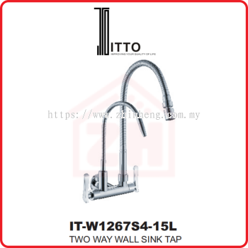 ITTO Two Way Wall Sink Tap IT-W1267S4-15L