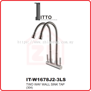 ITTO Two Way Wall Sink Tap IT-W1678J2-3LS