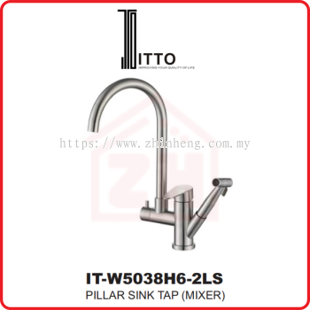 ITTO Pillar Sink Tap IT-W5038H6-2LS