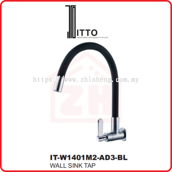 ITTO Wall Sink Tap IT-W1401M2-AD3-BL