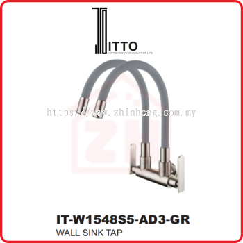 ITTO Wall Sink Tap IT-W1548S5-AD3-GR