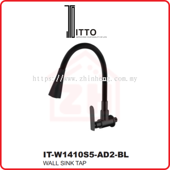 ITTO Wall Sink Tap IT-W1410S5-AD2-BL