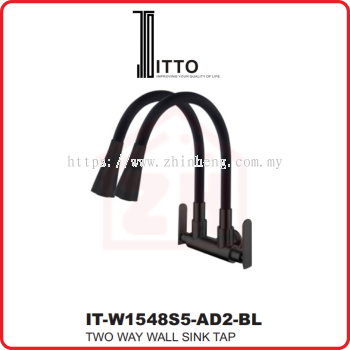 ITTO Two Way Wall Sink Tap IT-W1548S5-AD2-BL